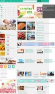 How leha.com looks like on a mobile device such as an iPhone.