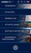 How lemans.org looks like on a mobile device such as an iPhone.