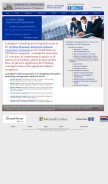 How lemingtonit.com looks like on a mobile device such as an iPhone.