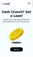 How lenditt.com looks like on a mobile device such as an iPhone.