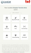 How leolist.cc looks like on a mobile device such as an iPhone.