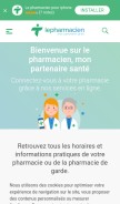 How lepharmacien.fr looks like on a mobile device such as an iPhone.