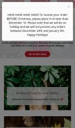 How lesamesfleurs.com looks like on a mobile device such as an iPhone.
