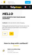 How letyshops.com looks like on a mobile device such as an iPhone.