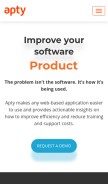 How letznav.com looks like on a mobile device such as an iPhone.