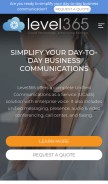 How level365.com looks like on a mobile device such as an iPhone.