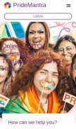 How lgbtqiacounseling.com looks like on a mobile device such as an iPhone.