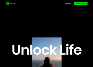 How li.me looks like on a tablet such as an iPad.