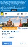How lidl-voyages.fr looks like on a mobile device such as an iPhone.