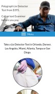 How lie-detector-tests.com looks like on a mobile device such as an iPhone.