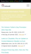 How lietuvalt.com looks like on a mobile device such as an iPhone.