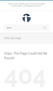 How lighthouseis.com looks like on a mobile device such as an iPhone.