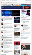 How lightreading.com looks like on a mobile device such as an iPhone.