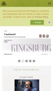 How ligonier.org looks like on a mobile device such as an iPhone.