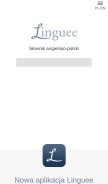 How linguee.pl looks like on a mobile device such as an iPhone.