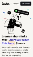 How linke.to looks like on a mobile device such as an iPhone.