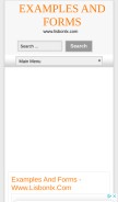 How lisbonlx.com looks like on a mobile device such as an iPhone.
