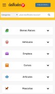 How listamax.com looks like on a mobile device such as an iPhone.
