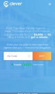 How listwithclever.com looks like on a mobile device such as an iPhone.