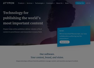 How literatumonline.com looks like on a tablet such as an iPad.