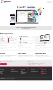 How liveblogpro.com looks like on a mobile device such as an iPhone.