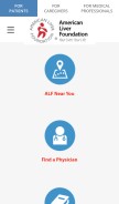 How liverfoundation.org looks like on a mobile device such as an iPhone.