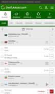 How livetulokset.com looks like on a mobile device such as an iPhone.