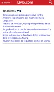 How livio.com looks like on a mobile device such as an iPhone.