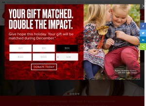 How lls.org looks like on a tablet such as an iPad.