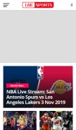 How lmisports.net looks like on a mobile device such as an iPhone.