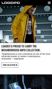 How loadednz.com looks like on a mobile device such as an iPhone.
