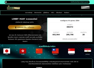 How lobbyhuay.bet looks like on a tablet such as an iPad.