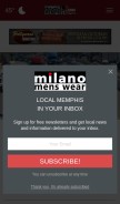 How localmemphis.com looks like on a mobile device such as an iPhone.