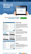 How loggr.net looks like on a mobile device such as an iPhone.