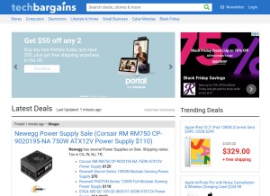 How logicbuy.com looks like on a tablet such as an iPad.