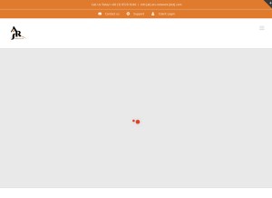 How lohefeshordeh.net looks like on a tablet such as an iPad.