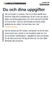 How lokaltidningen.se looks like on a mobile device such as an iPhone.