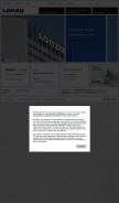 How lonza.com looks like on a mobile device such as an iPhone.