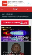 How looptt.com looks like on a mobile device such as an iPhone.