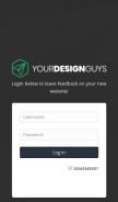 How loopworks.com looks like on a mobile device such as an iPhone.