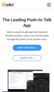 How loudtalks.com looks like on a mobile device such as an iPhone.