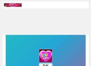 How lovetestr.nl looks like on a tablet such as an iPad.