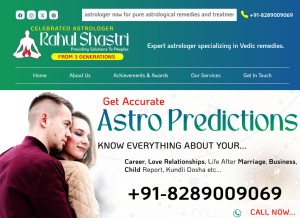 How lovevashikaranexpertinindia.com looks like on a tablet such as an iPad.