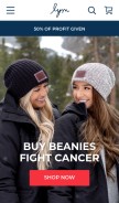 How loveyourmelon.com looks like on a mobile device such as an iPhone.