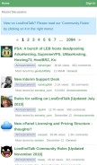 How lowendtalk.com looks like on a mobile device such as an iPhone.