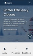 How lowercolumbia.edu looks like on a mobile device such as an iPhone.