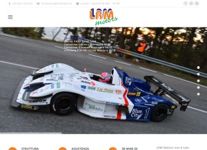 How lrmmotors.it looks like on a tablet such as an iPad.