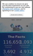How lrp.com looks like on a mobile device such as an iPhone.