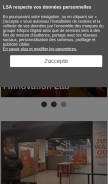 How lsa-conso.fr looks like on a mobile device such as an iPhone.