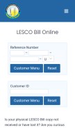 How lscobill.pk looks like on a mobile device such as an iPhone.